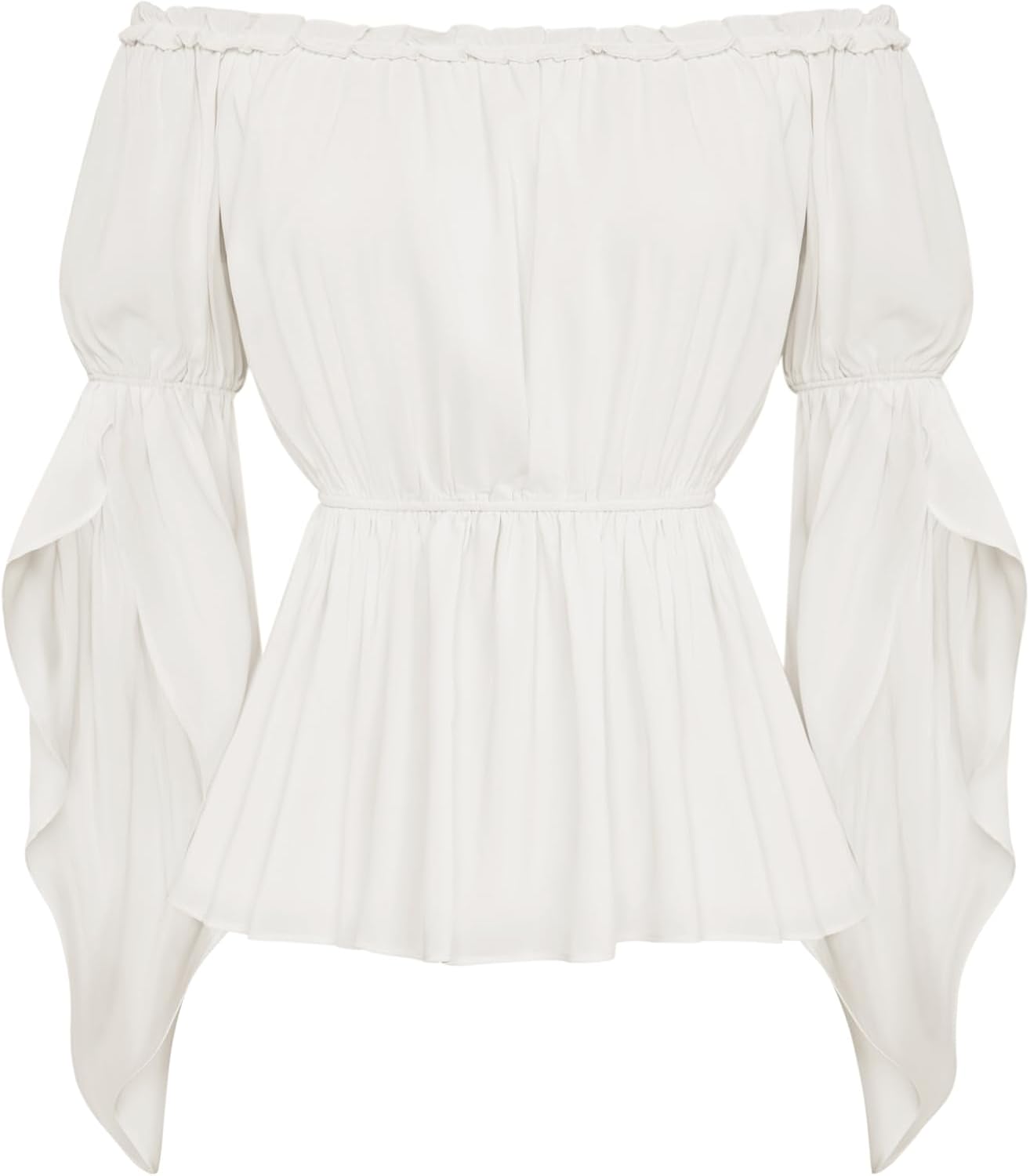 Scarlet Darkness Renaissance Shirt for Women with Bell Sleeves