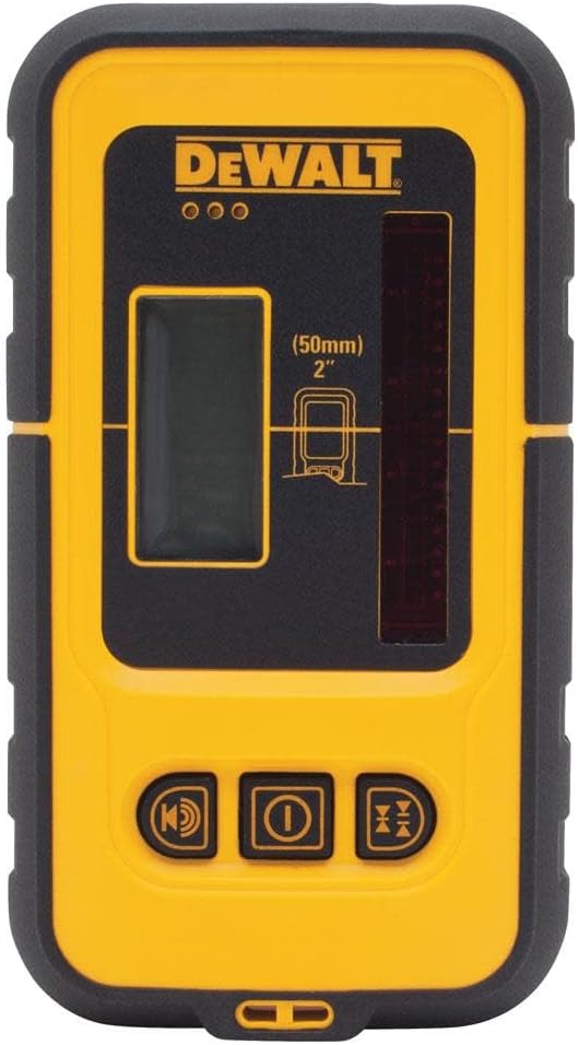 DEWALT DW0892G Laser Detector with Back-lit LCD Display
