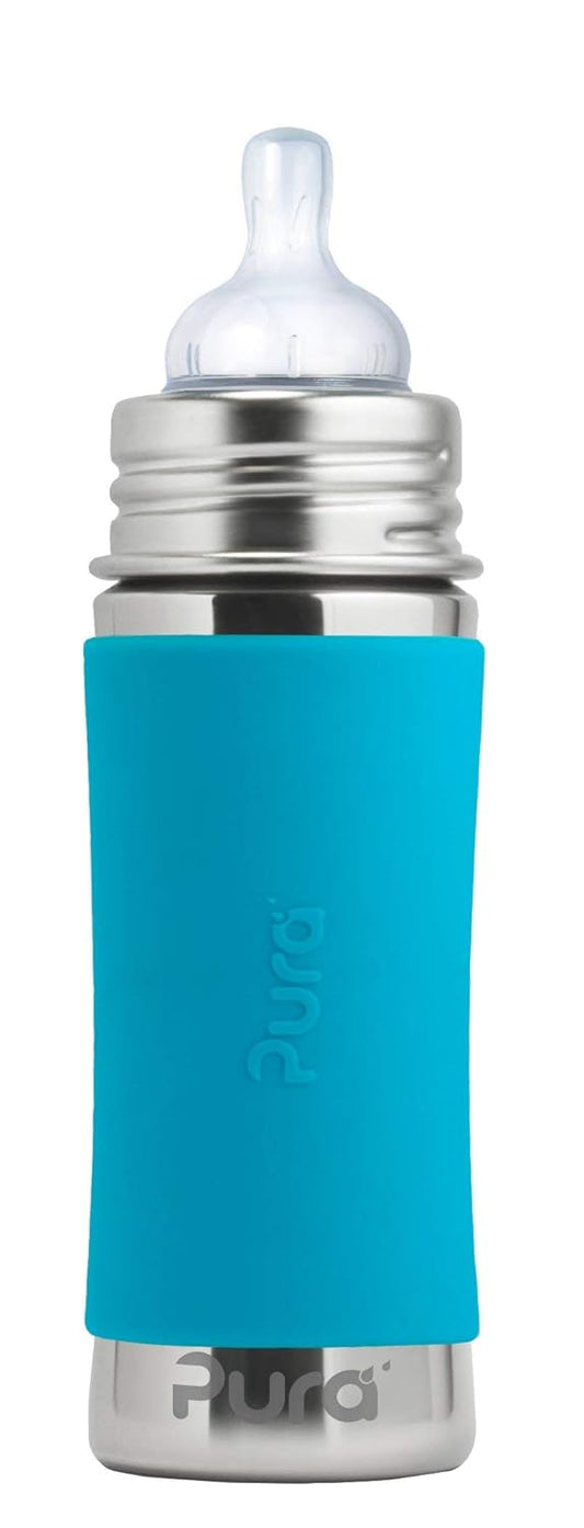 Pura Kiki 9oz Stainless Steel Infant Bottle for Eco-Friendly Feeding