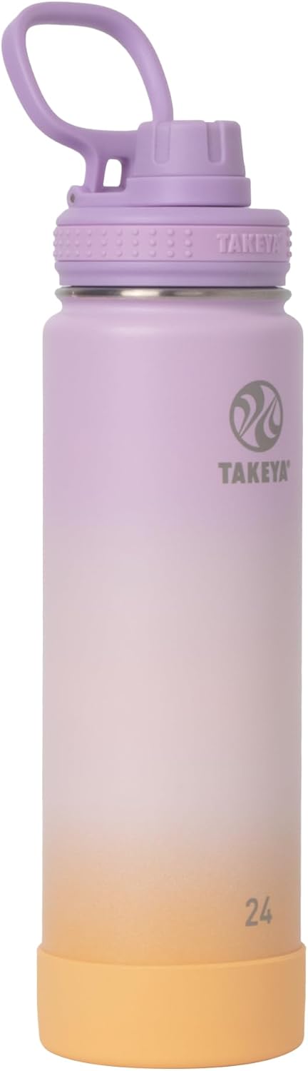 Takeya Actives Water Bottle with Spout Lid - 24 oz Insulated