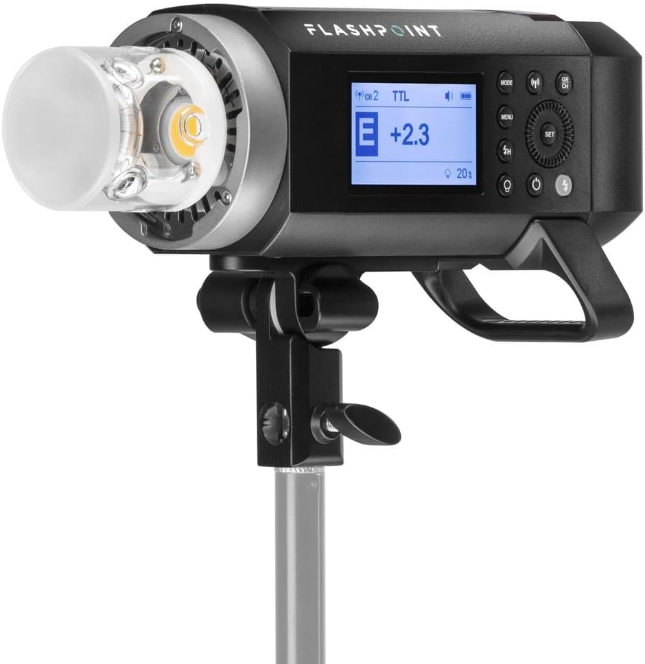 Flashpoint XPLOR 400PRO TTL Monolight with Quick Softbox 60in