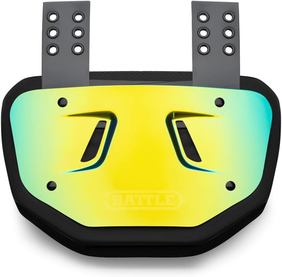 Battle Sports Prism Football Back Plate for Maximum Protection