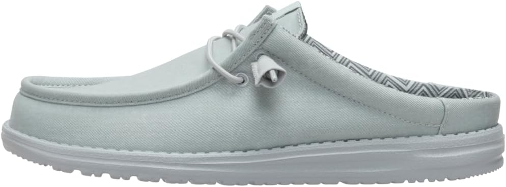 HEYDUDE Men's Wally Slip Stretch Canvas Shoes for Comfort