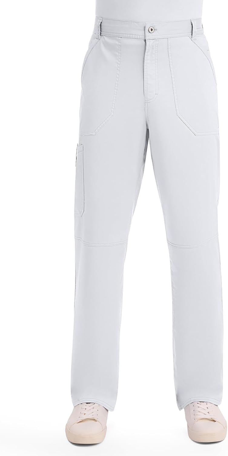Cherokee Mens Scrub Pants with Cargo Pockets for Comfort
