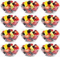 Vikko Glass Dessert Bowls Set of 12 - Durable 10.75 oz Serving Bowls