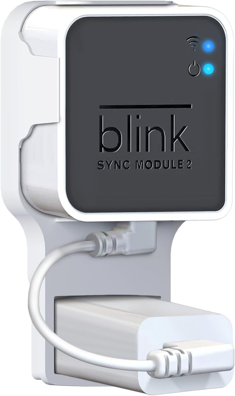 Blink Sync Module 2 Wall Mount - Cable-saver!