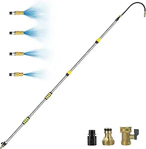 Buyplus 12FT Telescopic Gutter Cleaning Tool for Easy Use