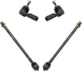 TRQ Front Tie Rod Set for 2003-2006 Mitsubishi Outlander