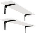 DINZI LVJ Long Wall Shelves 39.4in Set of 2 - Extra Large Floating