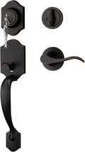 goldenwarm Front Door Lock Set, Oil-Rubbed Bronze Handleset - Durable