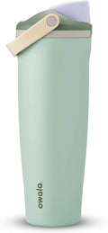 Owala FreeSip Sway 40-oz Stainless Steel Water Bottle - Green