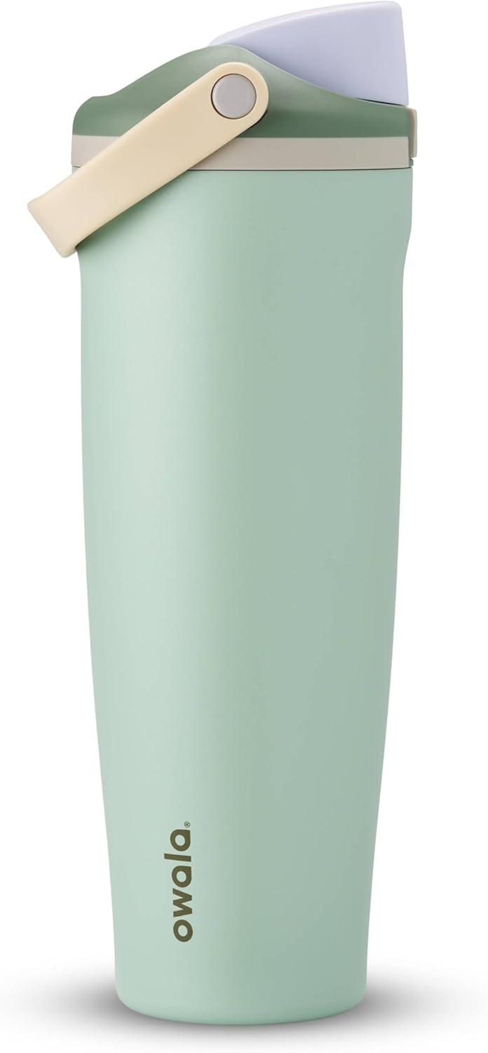 Owala FreeSip Sway 40-oz Stainless Steel Water Bottle - Green