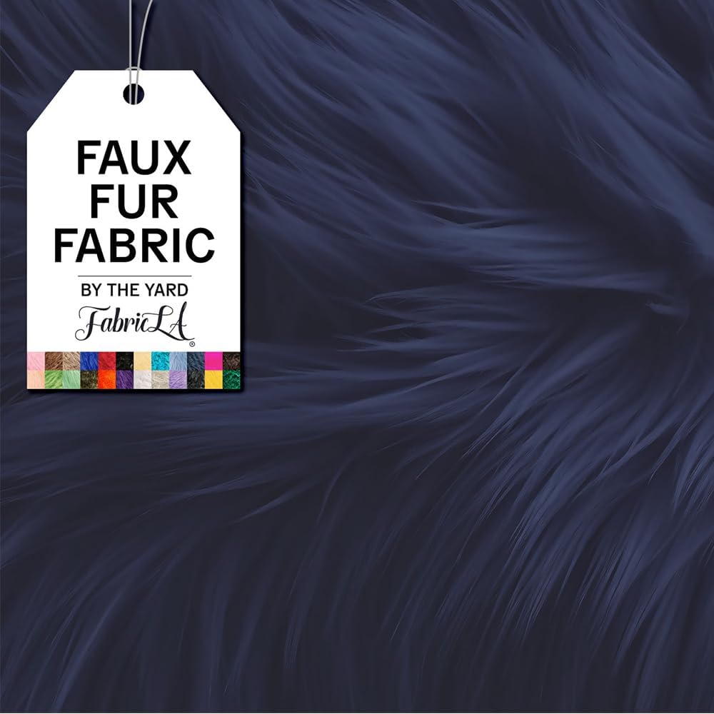 Luxurious Faux Fur Fabric for Crafting and Sewing Projects