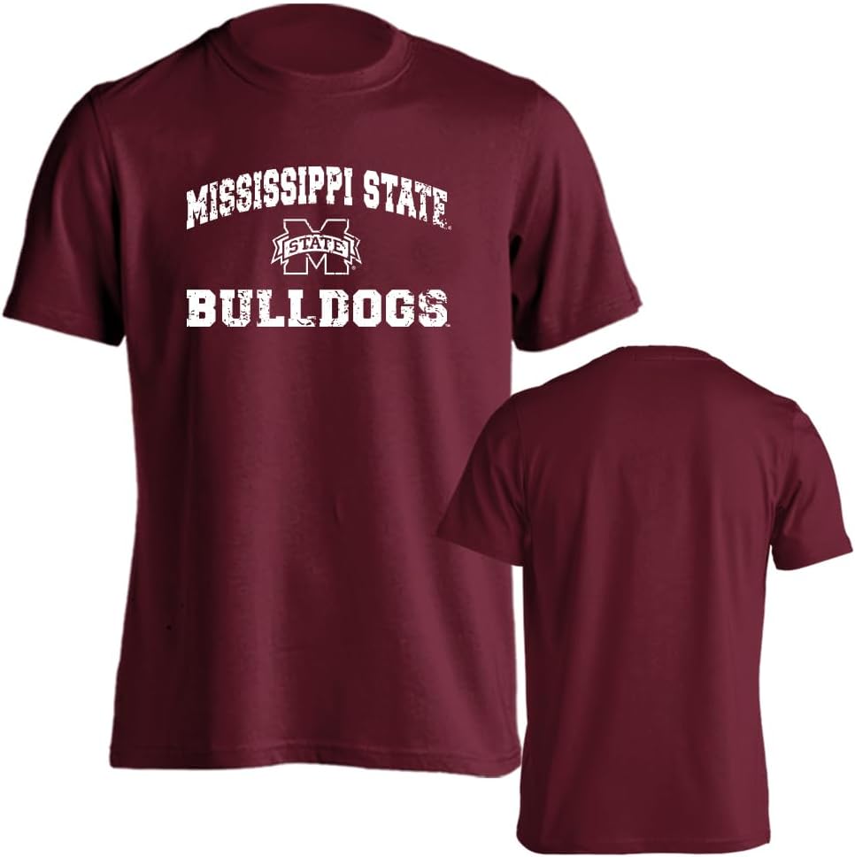 Sport Your Gear NCAA Distressed Retro Short Sleeve T-Shirt