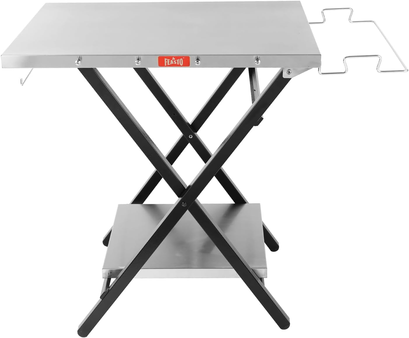 Outdoor Grill Table - Foldable Pizza Oven Stand & Griddle Stand