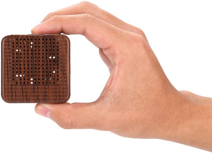 Portable Wood Grain Essential Oil Diffuser - Mini & Quiet