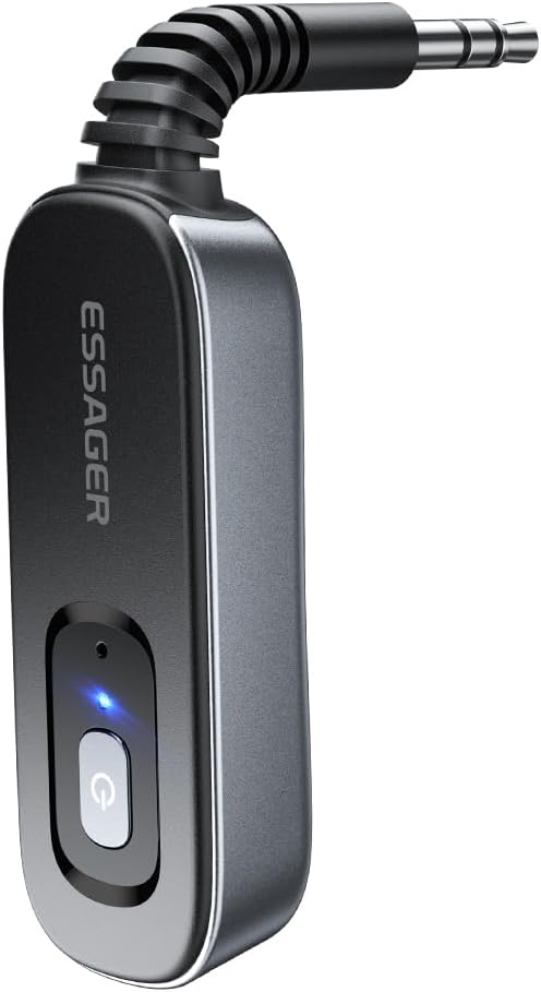ESSAGER Bluetooth 5.1 Aux Adapter - Ultimate Audio Freedom