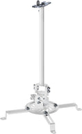 Universal Metal Drop Ceiling Projector Mount - Secure Adjustable Mount