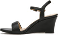 Naturalizer Bristol Wedge Ankle Strap Dress Heeled Sandals