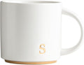 Monogram Gold Initial Mug Set, Personalized Luxury Drinkware