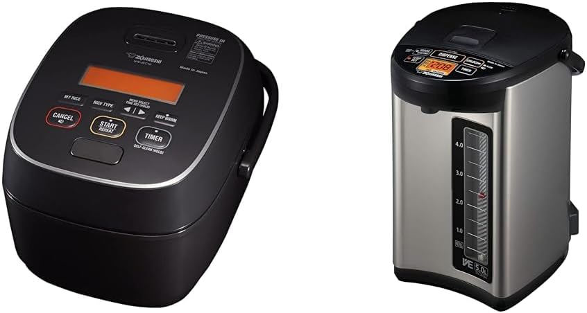 Zojirushi NW-JEC10BA Rice Cooker & CV-JAC50XB Water Boiler Review