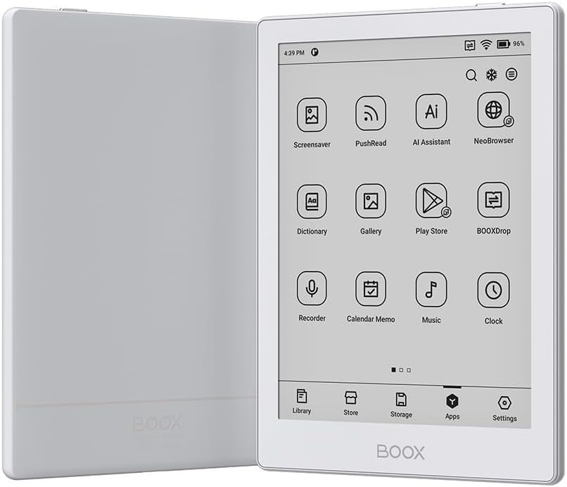 BOOX Tablet Go 6 E Ink Tablet 300PPI for Ultimate Reading