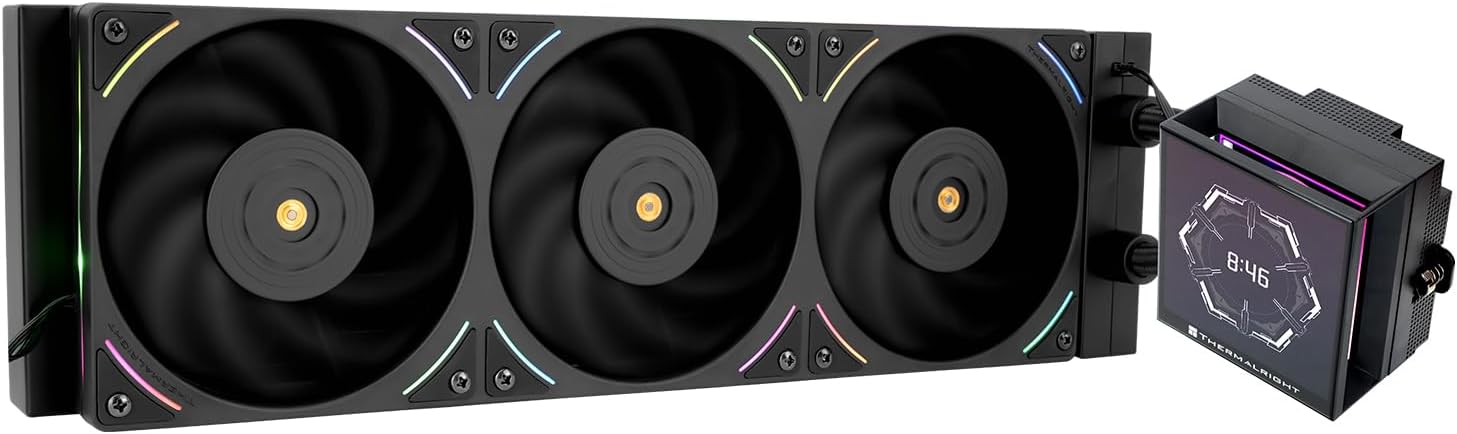 Thermalright Hyper Vision 360 ARGB Black CPU Water Cooler Review