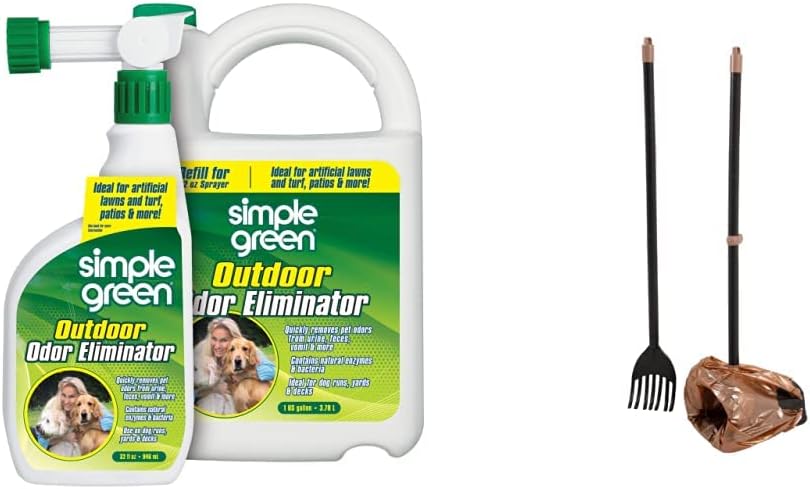 Simple Green Outdoor Odor Eliminator and Pooper Scooper Combo