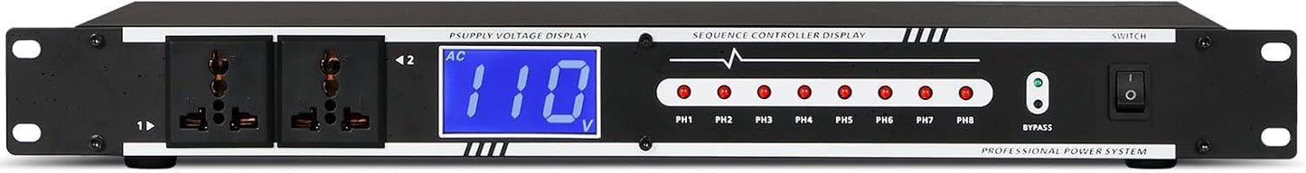 Depusheng Power Conditioner - Real-Time Voltage Display