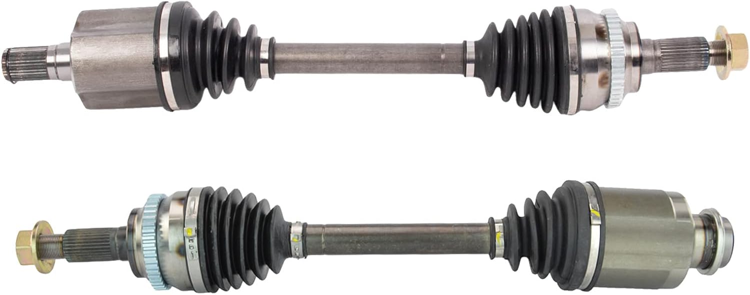 TRQ Front CV Axle Shaft Assembly Set for Mazda CX-7 and CX-9