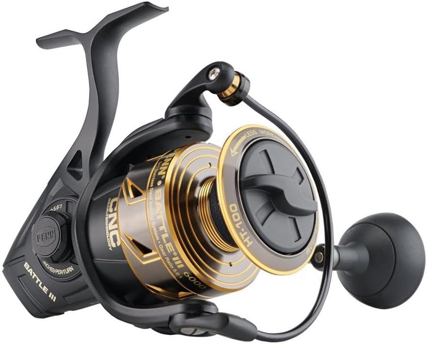 PENN Battle IV Spinning Reel: Durable, Smooth Saltwater Fishing