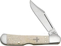 Case WR Pocket Knife Smooth Natural Bone Mini Copperlock - Compact