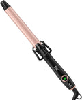 1 Inch Curling Iron with Tourmaline Ceramic Barrel - Fast Heat, Travel