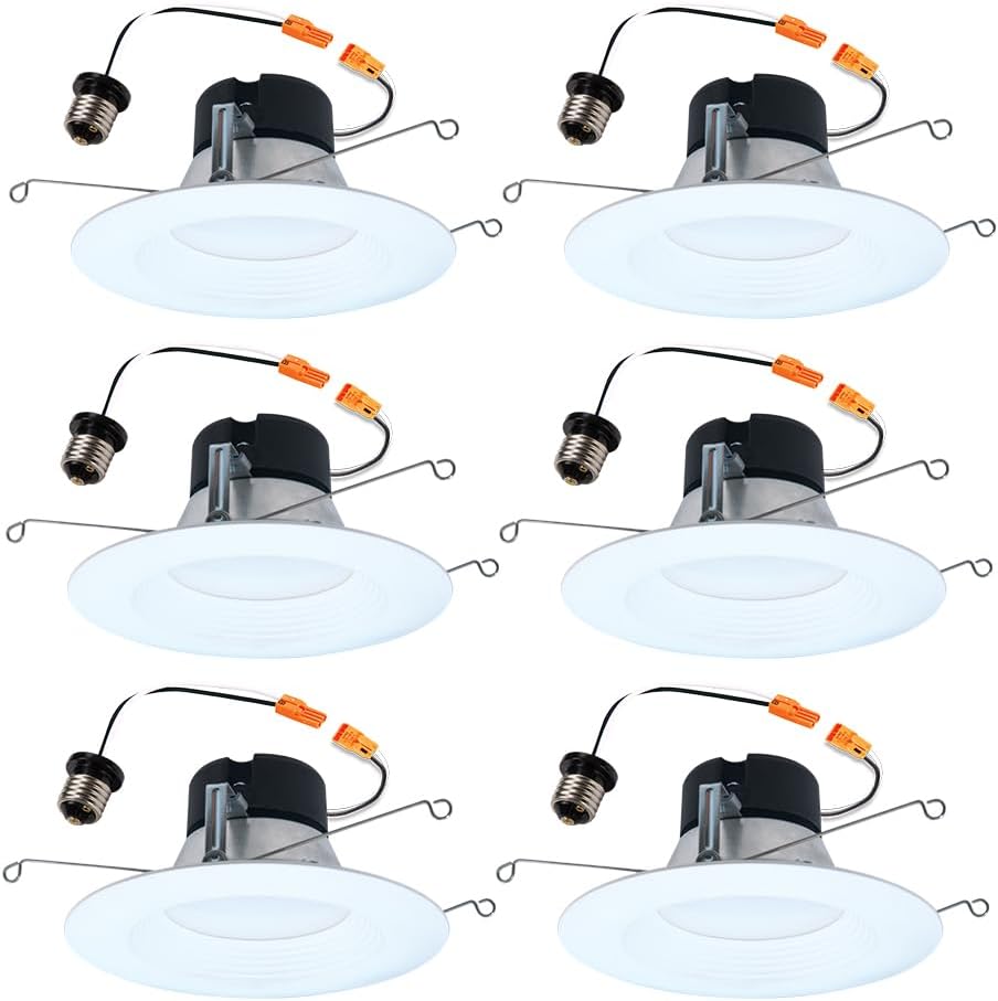 LED Recessed Light Trim with 5 Color Temperatures for Ceiling
