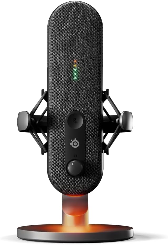 SteelSeries Alias USB Mic: 3x Bigger Capsule for Epic Sound