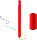 Soft Silicone Grip for Apple Pencil - Red