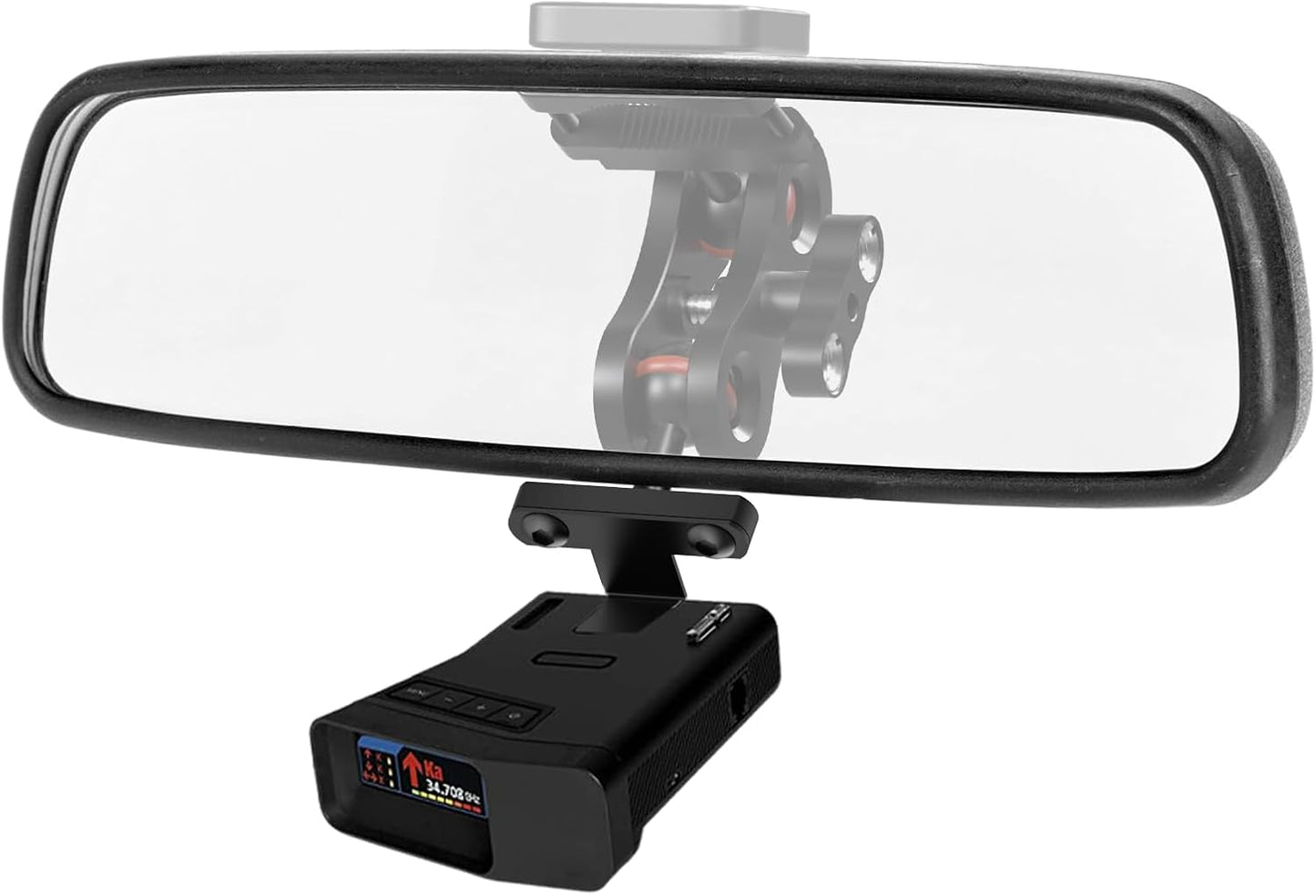 Radar Mount Mirror Bracket for Uniden R7 R8 R8w Detectors