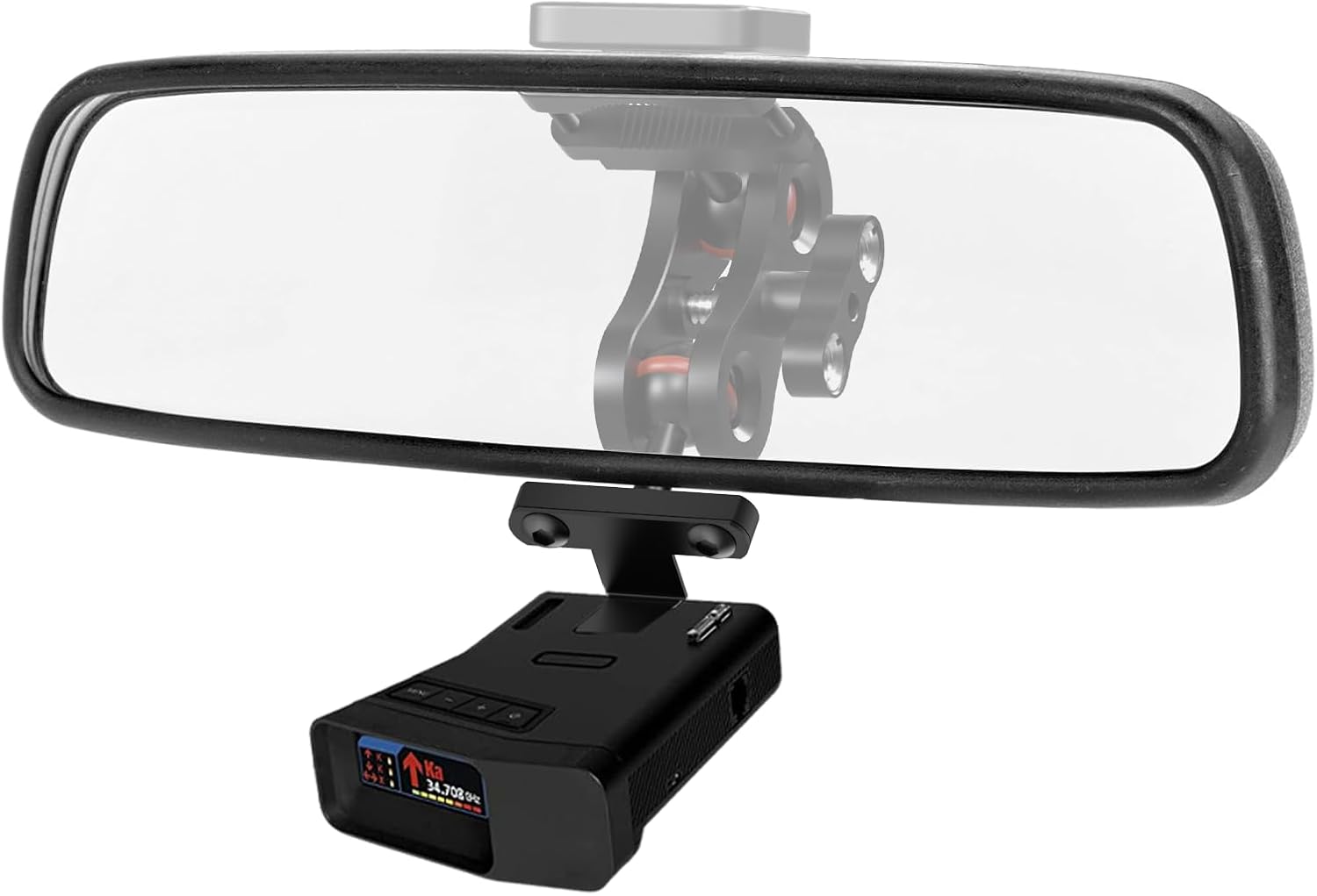 Radar Mount Mirror Bracket for Uniden R7 R8 R8w Detectors