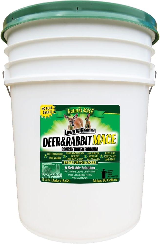 Natures MACE Deer Repellent Spray for Plants and Gardens