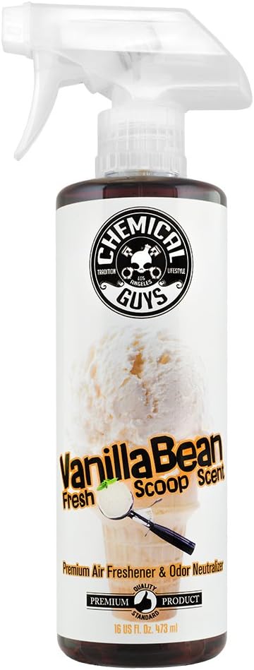 Chemical Guys Vanilla Bean Air Freshener - 16oz