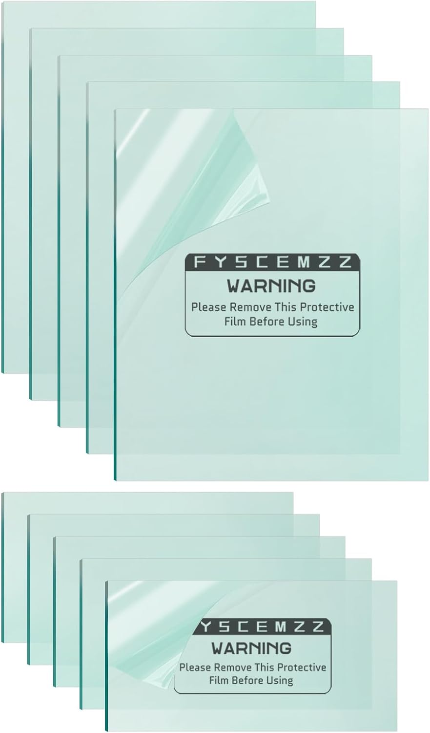 10PCS Clear Lens Kit for Improved Welding Safety by FYSCEMZZ