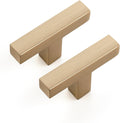 Ravinte Solid Slim Champagne Bronze Cabinet Handles 15 Pack - Slim