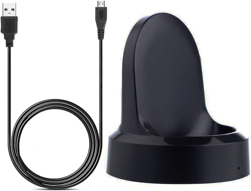 Fast Charger Stand for Samsung Gear S3 - Black