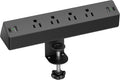 Desk Clamp Power Strip with USB-C and USB-A Ports - Clamp Mount
