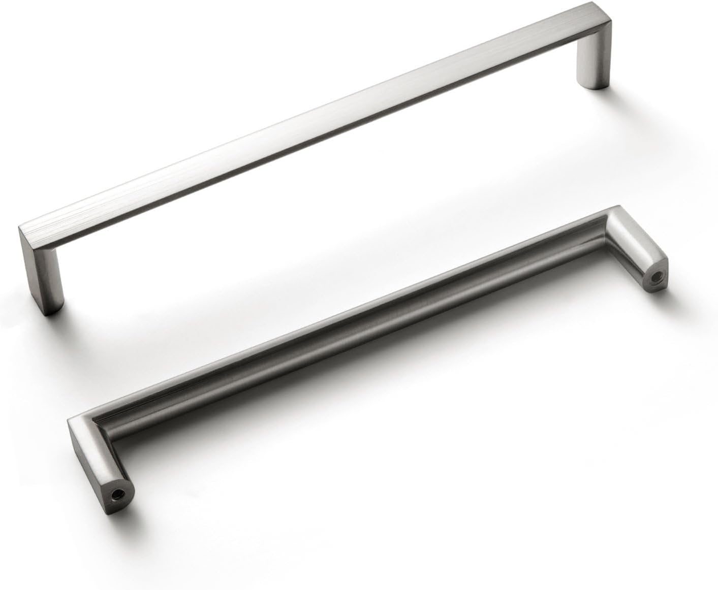 Goo-Ki Satin Nickel Cabinet Pulls for Modern Minimalist Style