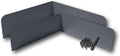 Eagle 1 Rain Gutter Valley Splash Guards - Keeps Gutters Clear