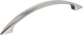 Amerock Arc 5-1/16 in Satin Nickel Cabinet Pull 10-Pack - Timeless