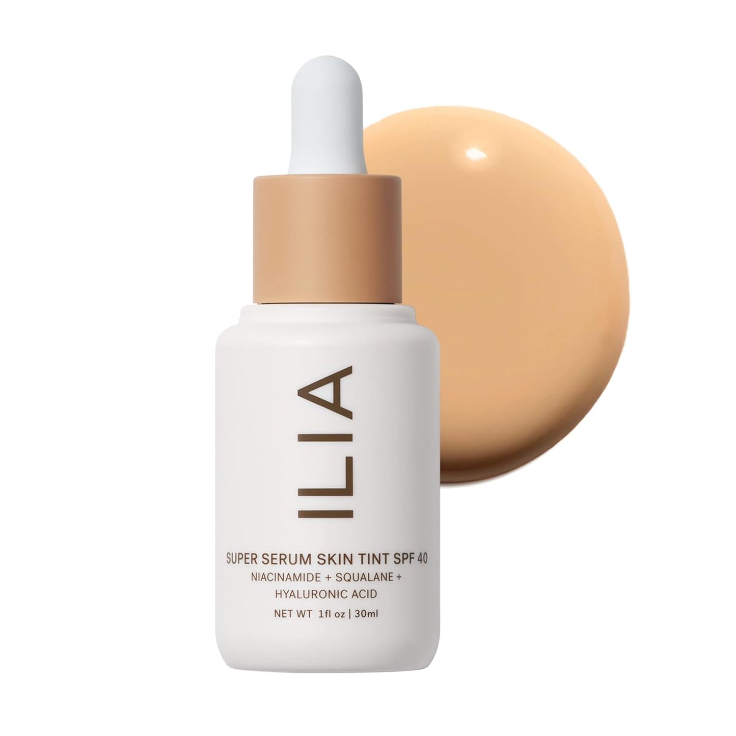 ILIA Super Serum Skin Tint SPF 40 for Hydration and Protection