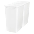 Polymer Replacement 35 Quart Trash Bin Recycle Waste Container - 2