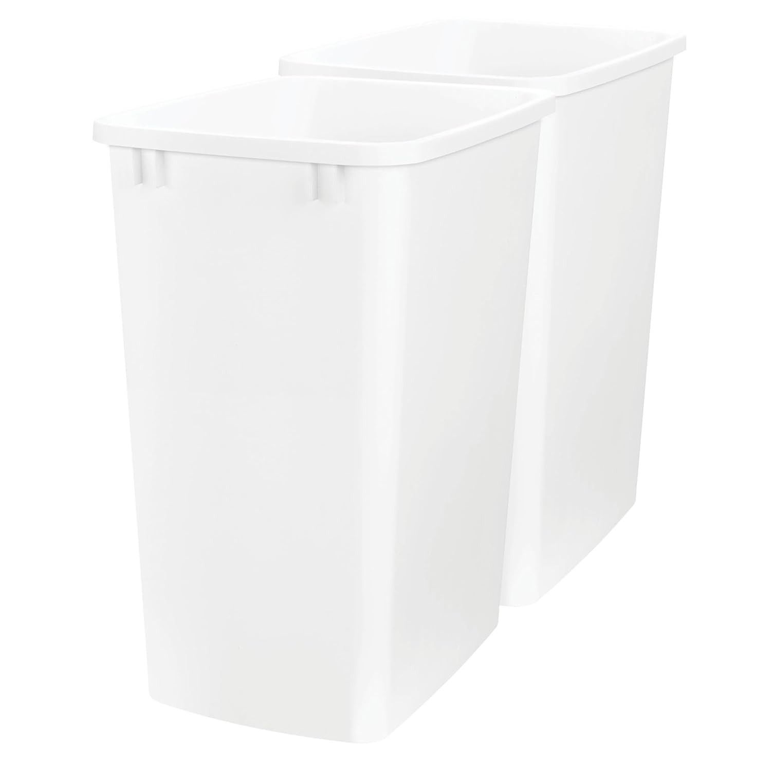 Rev-A-Shelf 35 Quart Trash Bin Replacement Set for Kitchen Use